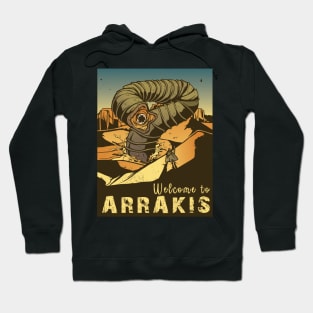 Dune Arrakis surf arrakis sci fi science fiction Hoodie